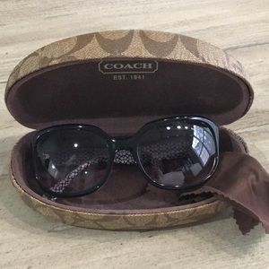 Black Coach Patricia Sunglasses